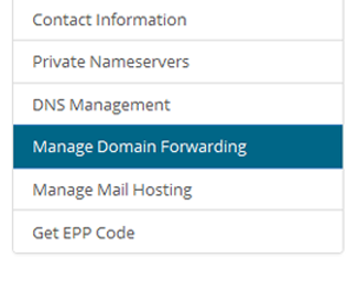 Domain Forwarding
